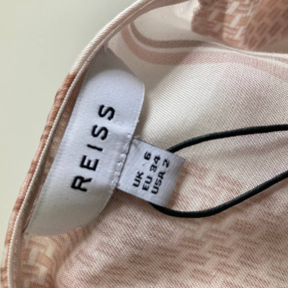 Reiss Ciana Printed Blouse - Picture 5 of 9